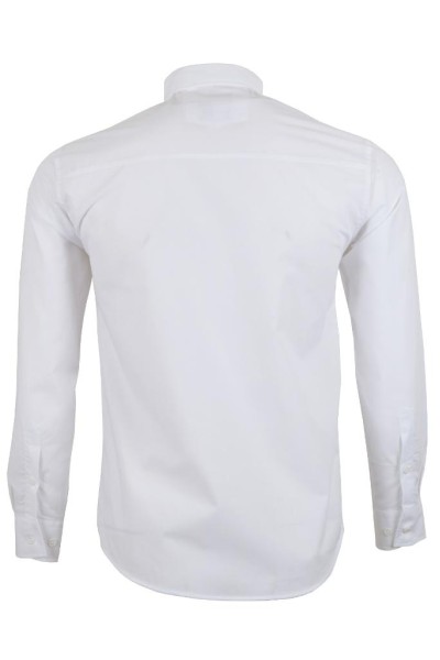 Erkek Beyaz Renk Spor Gömlek Dar Kesim RAR01423 Erkek Beyaz Renk Spor Gömlek Dar Kesim RAR01423