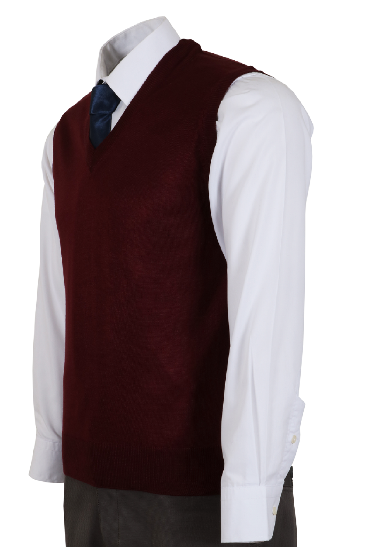 Erkek Bordo Renk Yünlü Süveter Normal Kesim RAR01484 Erkek Bordo Renk Yünlü Süveter Normal Kesim RAR01484