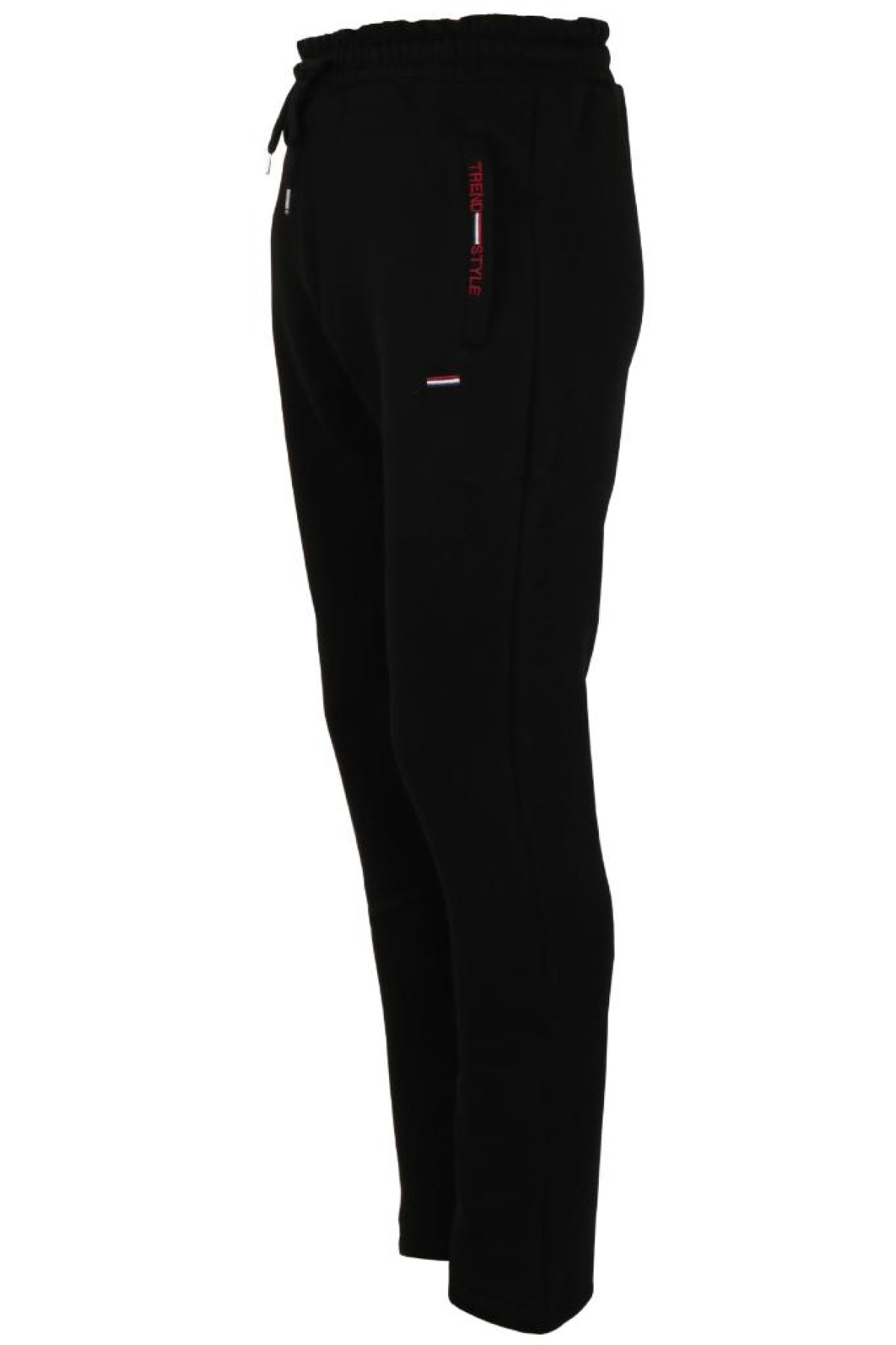 Erkek Eşofman Altı Pamuklu Dar Kesim Siyah RAR01079 Erkek Eşofman Altı Pamuklu Dar Kesim Siyah RAR01079