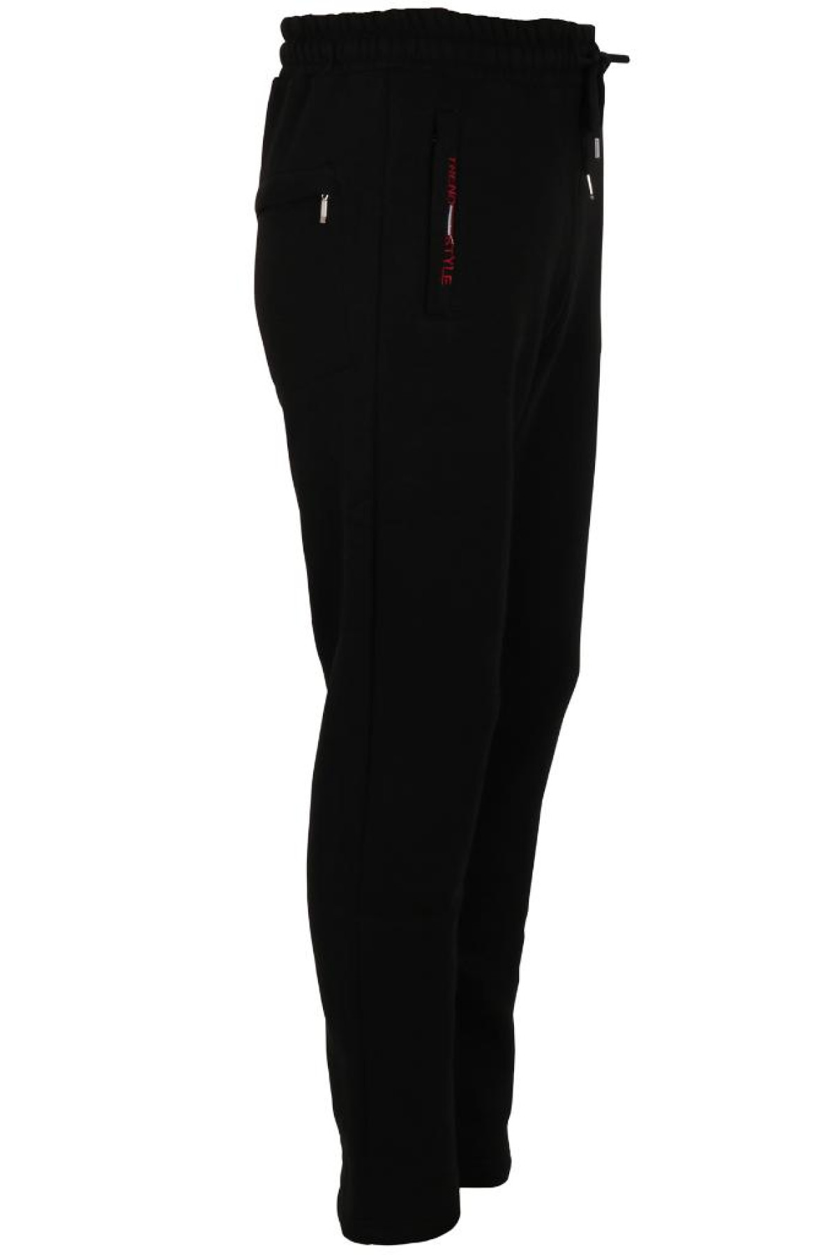 Erkek Eşofman Altı Pamuklu Dar Kesim Siyah RAR01079 Erkek Eşofman Altı Pamuklu Dar Kesim Siyah RAR01079