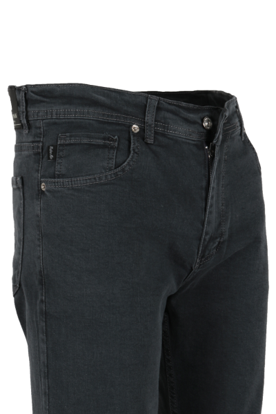 Erkek Füme Kot Pantolon Regular Likralı RAR01337 Erkek Füme Kot Pantolon Regular Likralı RAR01337