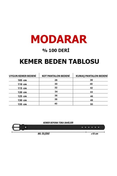 Erkek Hakiki Deri Kemer 4 cm Taba Renk RAR01450 Erkek Hakiki Deri Kemer 4 cm Taba Renk RAR01450