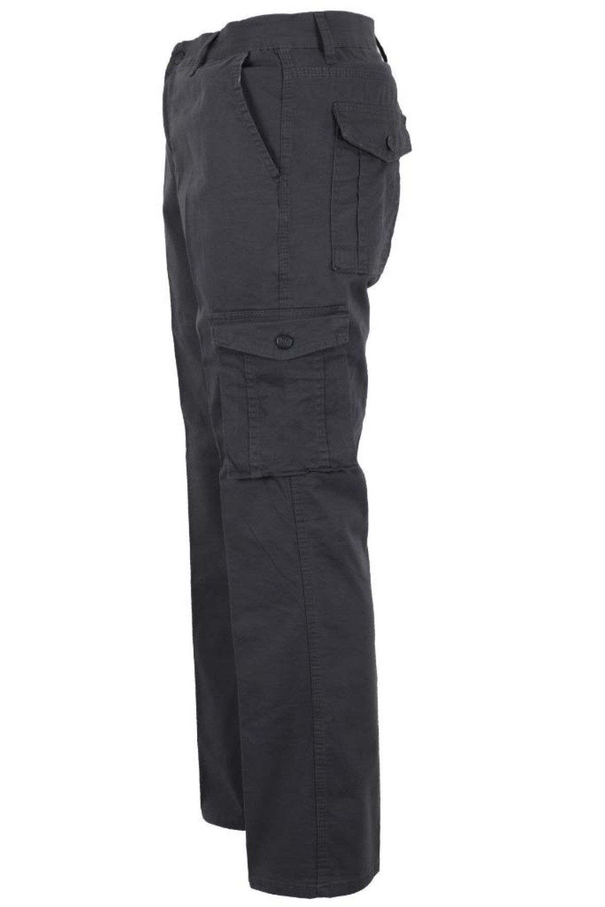 Erkek Keten Kargo Pantolon Füme Renk RAR01443 Erkek Keten Kargo Pantolon Füme Renk RAR01443