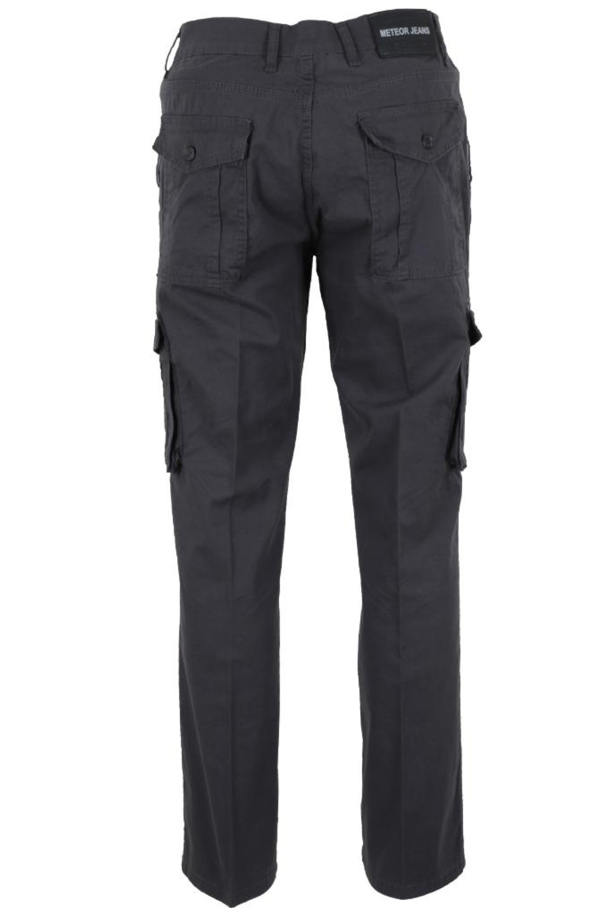 Erkek Keten Kargo Pantolon Füme Renk RAR01443 Erkek Keten Kargo Pantolon Füme Renk RAR01443