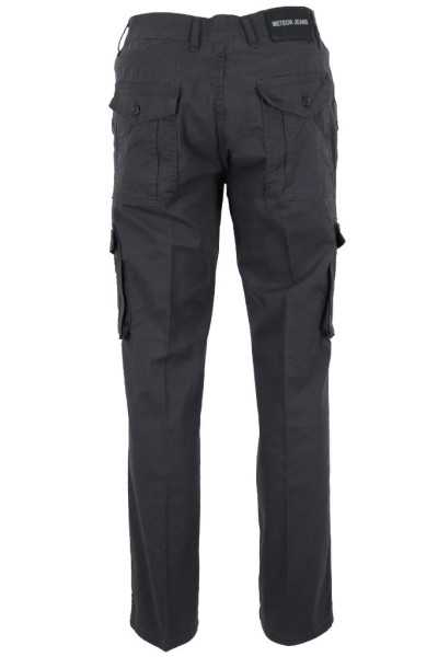Erkek Füme Keten Kargo Pantolon RAR01443