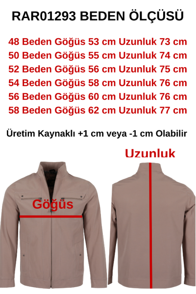 Erkek Keten Mont Mevsimlik Baharlık Reguler Fit RAR01293