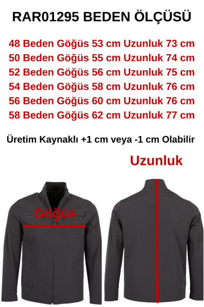 Erkek Keten Mont Mevsimlik Baharlık Reguler Fit RAR01295