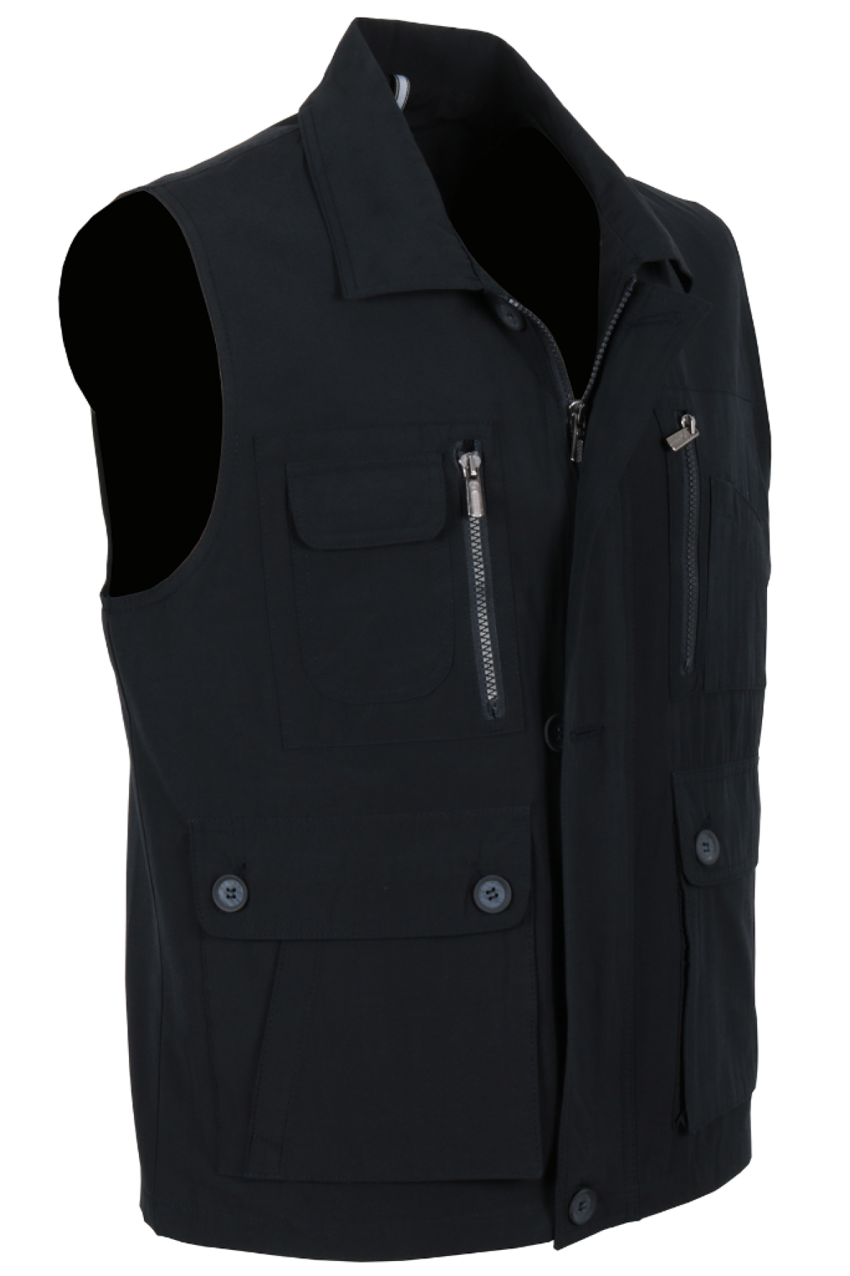 Osso Erkek Keten Yelek Normal Kesim Yakalı RAR01300 Osso Erkek Keten Yelek Normal Kesim Yakalı RAR01300