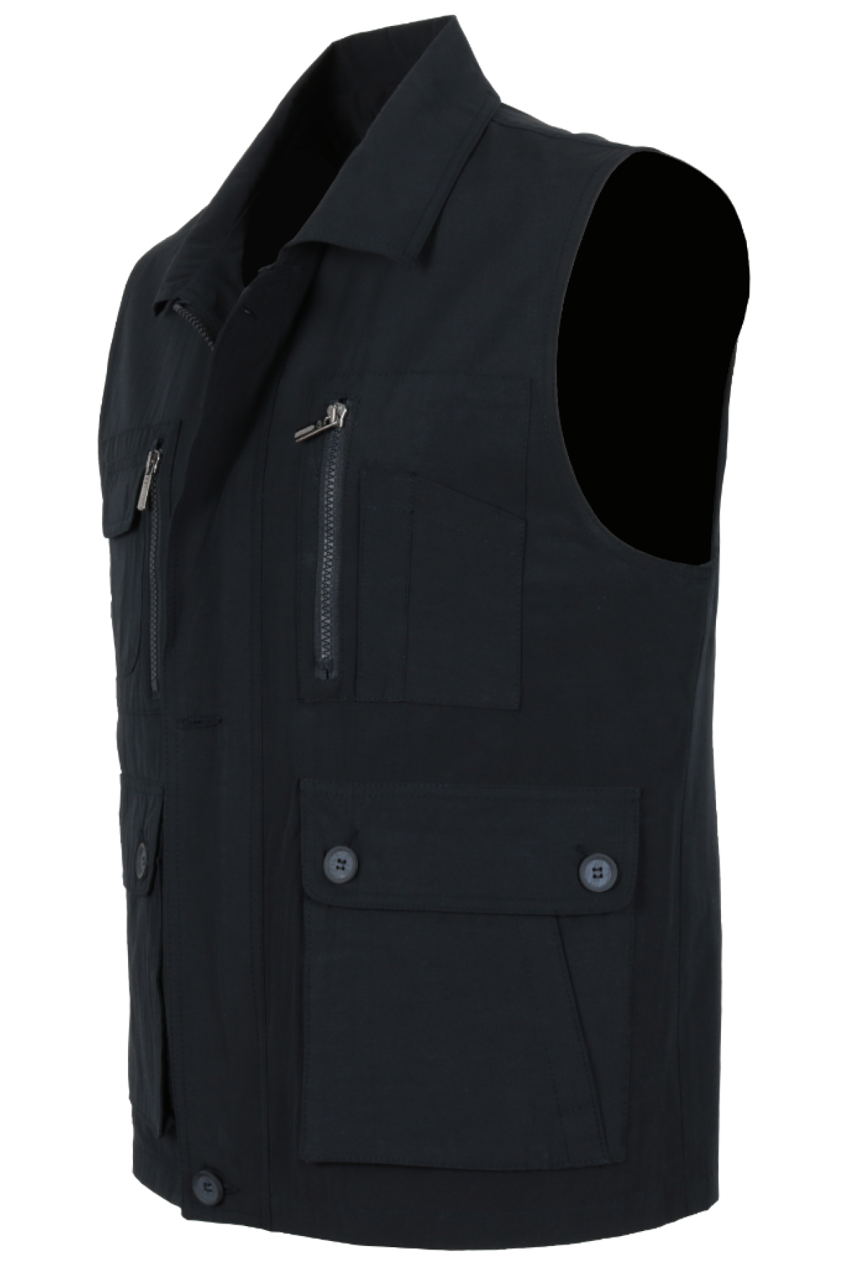 Osso Erkek Keten Yelek Normal Kesim Yakalı RAR01300 Osso Erkek Keten Yelek Normal Kesim Yakalı RAR01300