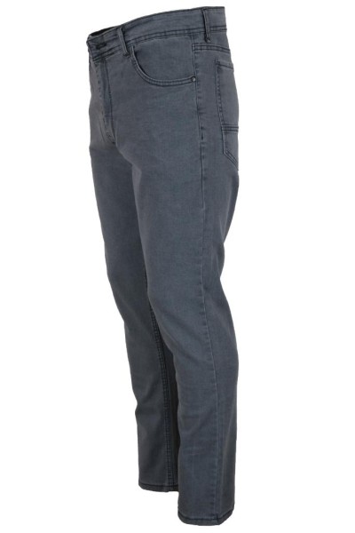 Erkek Gri Kot Pantolon Normal Kesim RAR01475