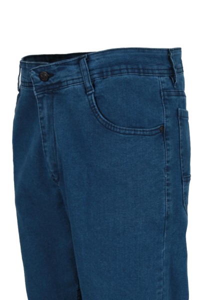 Erkek Mavi Kot Pantolon Normal Kesim RAR01469