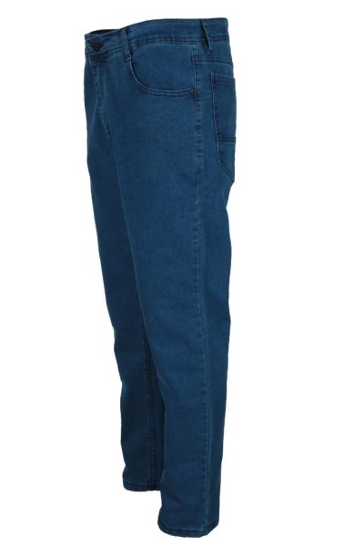 Erkek Mavi Kot Pantolon Normal Kesim RAR01469