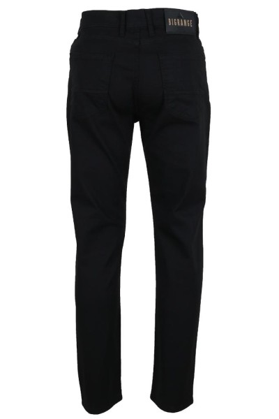 Erkek Kot Pantolon Normal Kesim Siyah Renk RAR01438 Erkek Kot Pantolon Normal Kesim Siyah Renk RAR01438