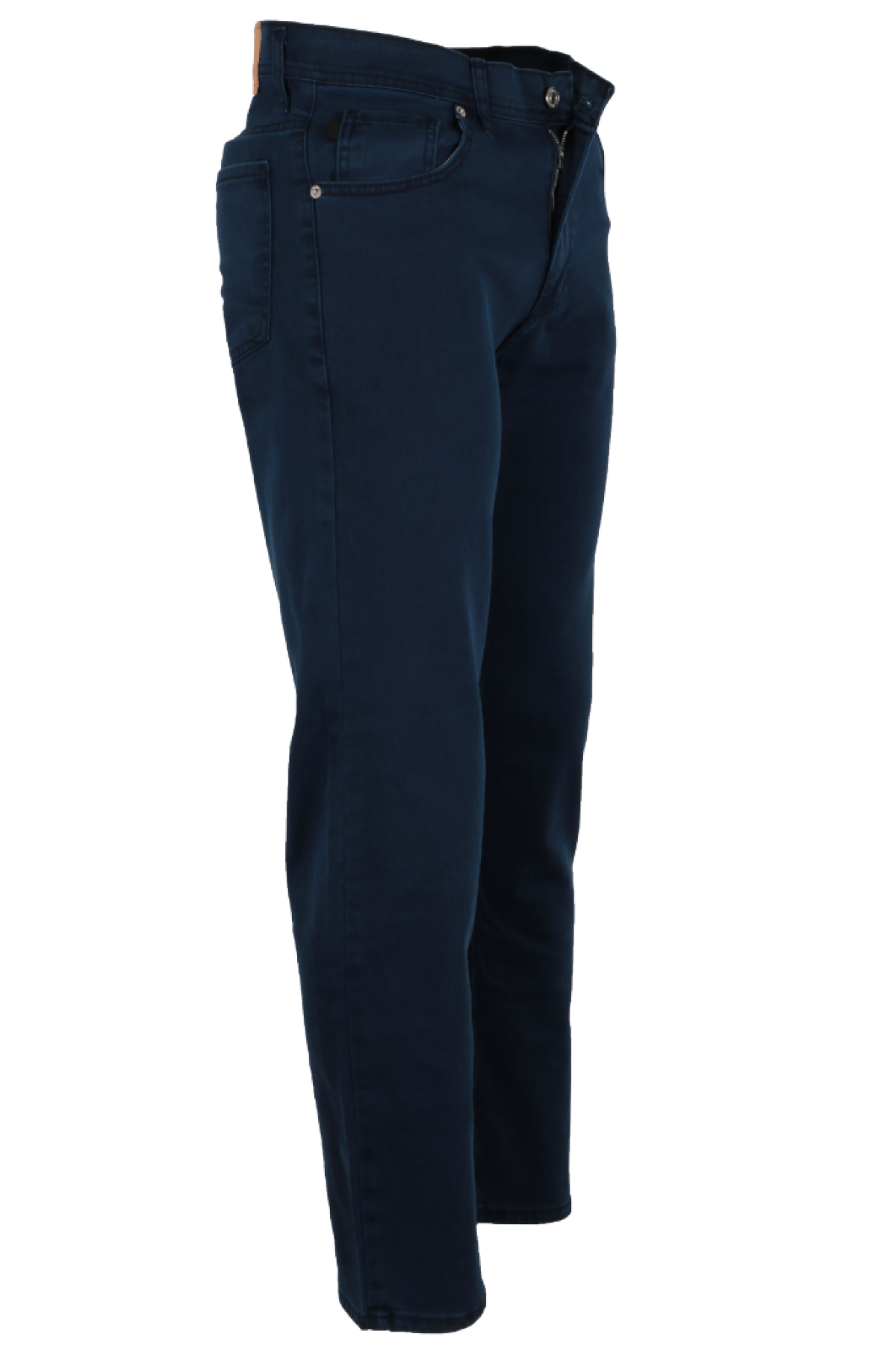 Erkek Lacivert Kot Pantolon Regular Likralı RAR01336 Erkek Lacivert Kot Pantolon Regular Likralı RAR01336