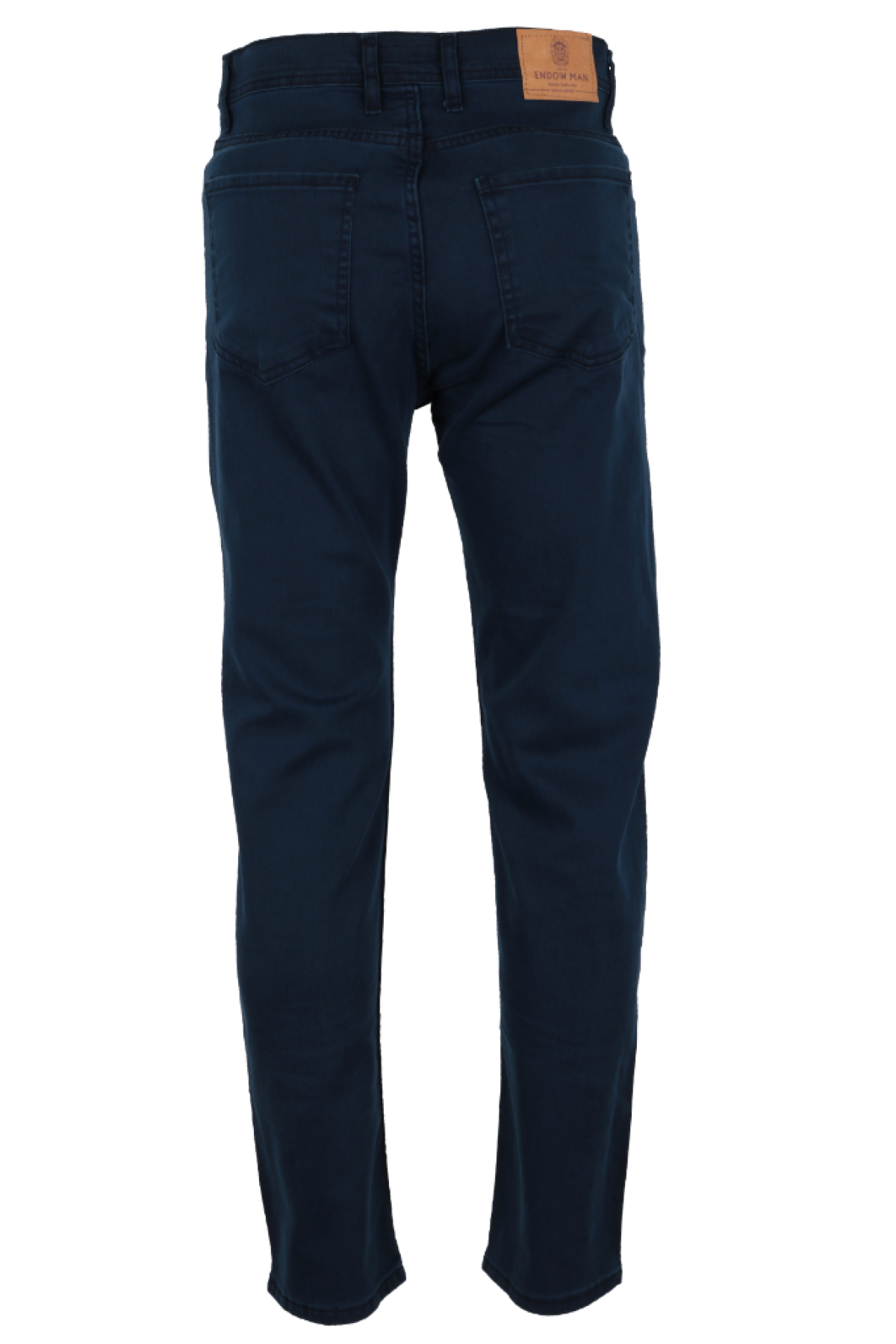 Erkek Lacivert Kot Pantolon Regular Likralı RAR01336 Erkek Lacivert Kot Pantolon Regular Likralı RAR01336