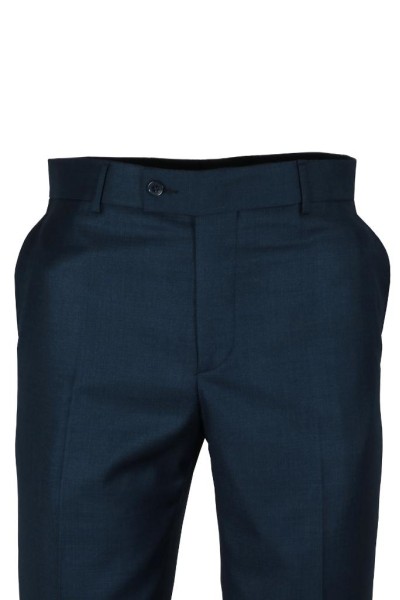 Erkek Lacivert Kumaş Pantolon Normal Kesim RAR01182