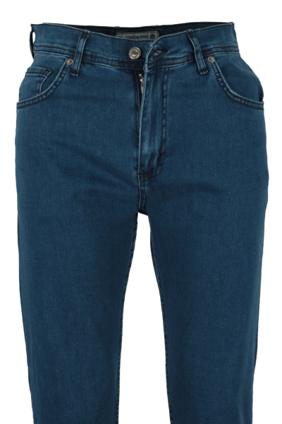 Erkek Mavi Kot Pantolon Geniş Kesim RAR01338