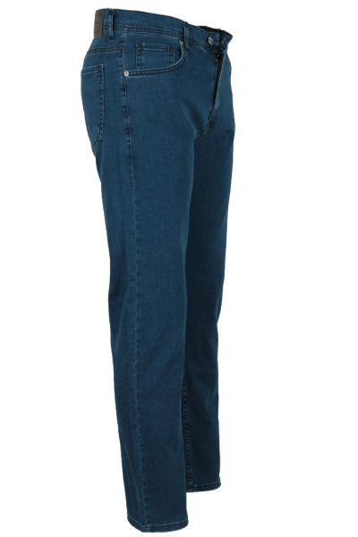 Erkek Mavi Kot Pantolon Geniş Kesim RAR01338