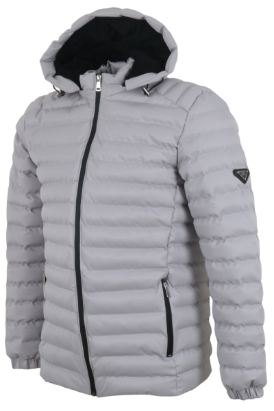 Erkek Şişme Mont Dar Kesim Taş Rengi RAR01367 Erkek Şişme Mont Dar Kesim Taş Rengi RAR01367