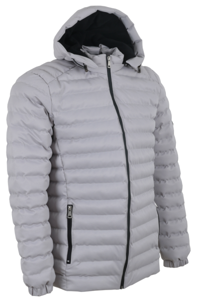 Erkek Şişme Mont Dar Kesim Taş Rengi RAR01367 Erkek Şişme Mont Dar Kesim Taş Rengi RAR01367
