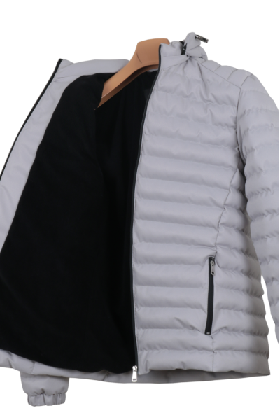 Erkek Şişme Mont Dar Kesim Taş Rengi RAR01367 Erkek Şişme Mont Dar Kesim Taş Rengi RAR01367