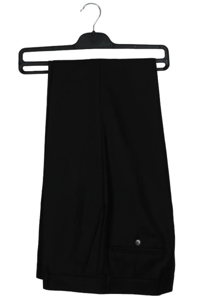 Erkek Siyah Kumaş Pantolon Normal Kesim RAR01184 Erkek Siyah Kumaş Pantolon Normal Kesim RAR01184