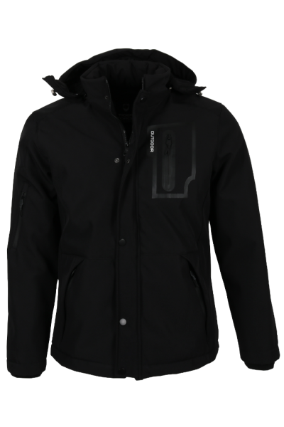 Erkek Su Ve Rüzgar Geçirmez Softshell Mont RAR01231