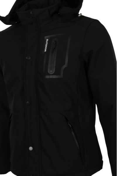 Erkek Su Ve Rüzgar Geçirmez Softshell Mont RAR01231