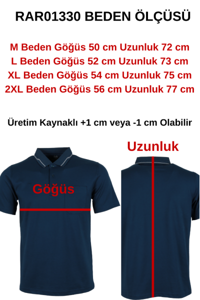 Erkek Tişört Polo Yaka Normal Kesim Süprem RAR01330 Erkek Tişört Polo Yaka Normal Kesim Süprem RAR01330