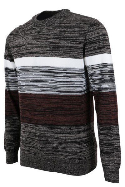 Erkek Triko Kazak Regular Fit Kahve Renk RAR01386