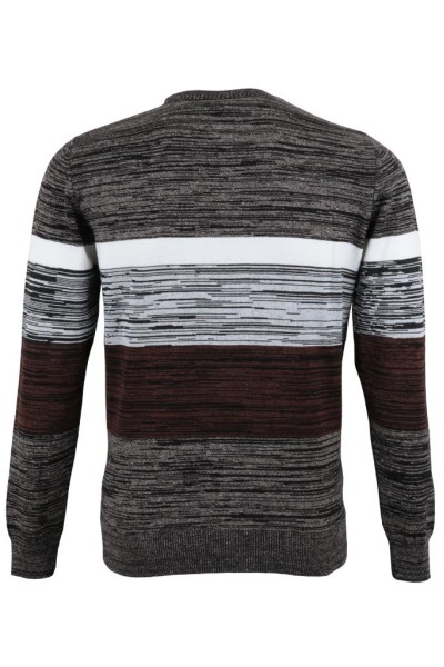 Erkek Triko Kazak Regular Fit Kahve Renk RAR01386